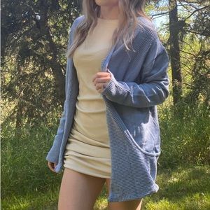 NWOT baby blue cardigan